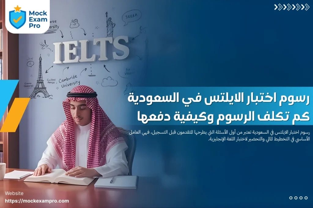 رسوم اختبار الايلتس في السعودية كم تكلف الرسوم وكيفية دفعها