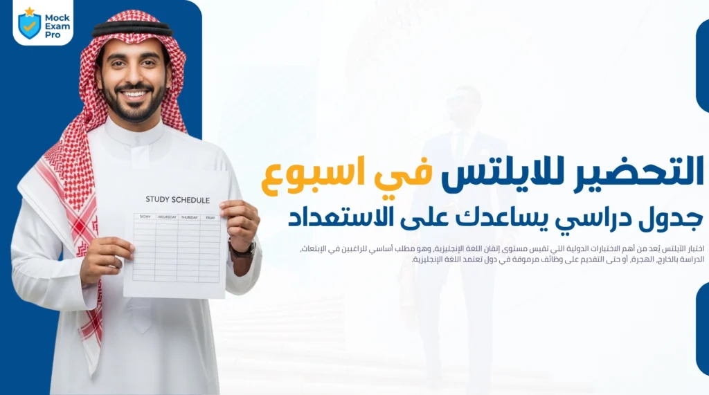 التحضير للايلتس في اسبوع: جدول دراسي يساعدك على الاستعداد