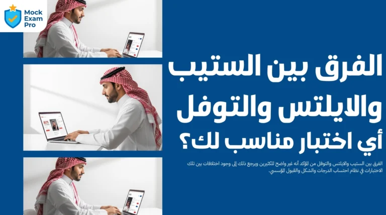 الفرق بين الستيب والايلتس والتوفل