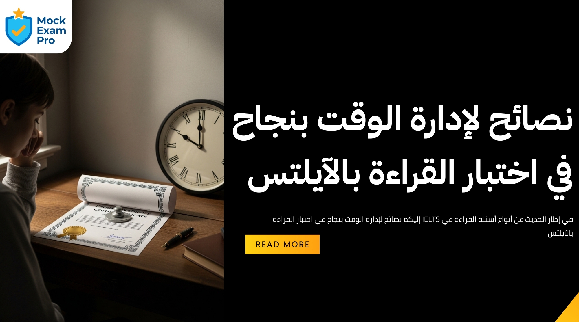 أنواع أسئلة القراءة في IELTS