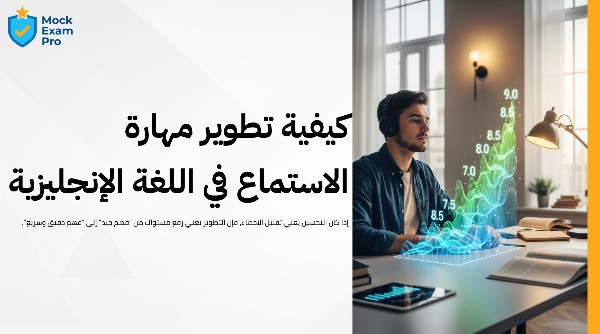 كيفية تحسين الاستماع في اللغة الانجليزية